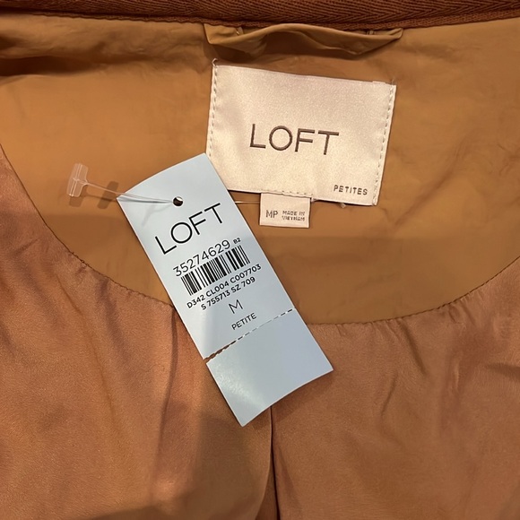 LOFT petite quilted field jacket - Picture 4 of 8